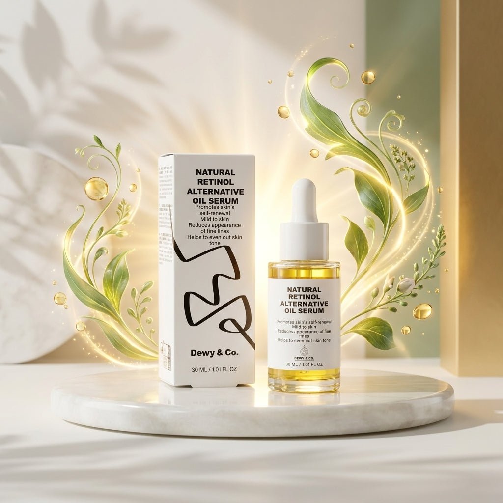 Natural Retinol Alternative Oil Serum (BAKUCHIOL) - Dewy & Co.